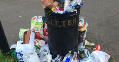 Locals slam 'unbelievably disgusting' mess left in Greater Manchester park after warm weather