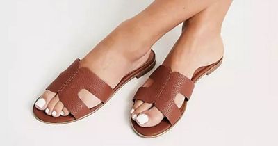 Shoppers rush to buy £28 Dune sandals that look just like Hermes for £542 less