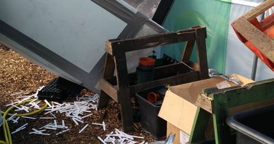 Disgust after vandals wreck Oldham's new urban farm
