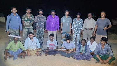 Seven arrested on charge of poaching in Seshachalam Hills