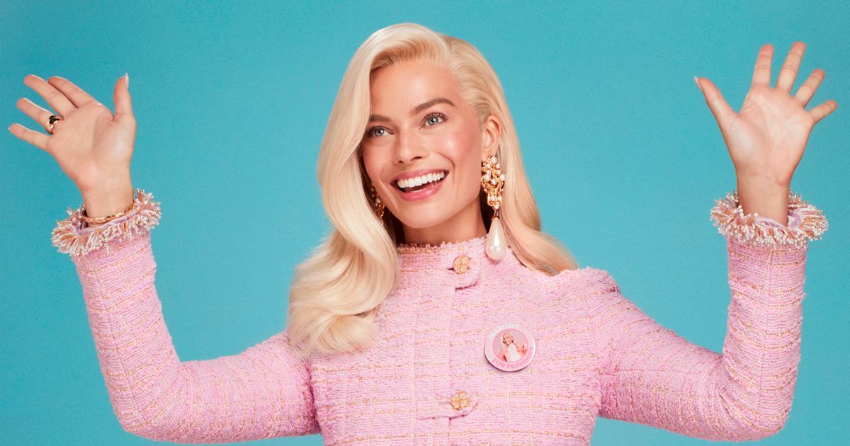 Margot Robbie is Vogue Cover Barbie as Ryan Gosling…