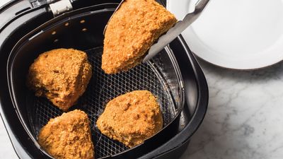 Air fried chicken