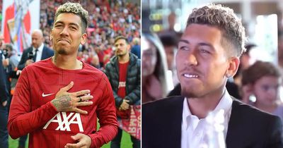 Roberto Firmino's generous leaving gift for 200 Liverpool staff, friends and family