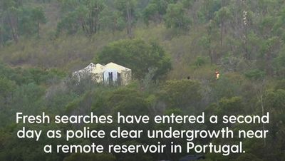 Madeleine McCann search police begin digging in woodland near reservoir in Portugal