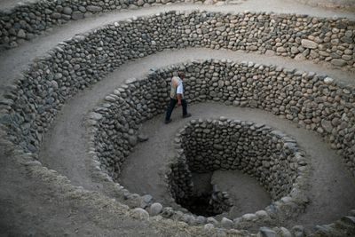 Pre-Hispanic aquaducts irrigate modern Peruvian crops