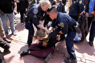 Protester throws brick at San Francisco mayor during public safety meeting – but hits high school student