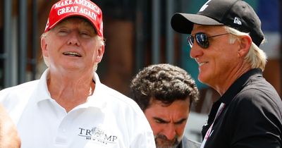 Donald Trump's PGA Tour warning and thoughts on Greg Norman as he hosts LIV Golf event