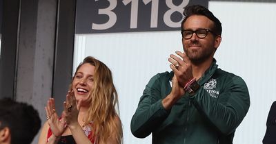 Blake Lively sponsors husband Ryan Reynolds' new Wrexham kit
