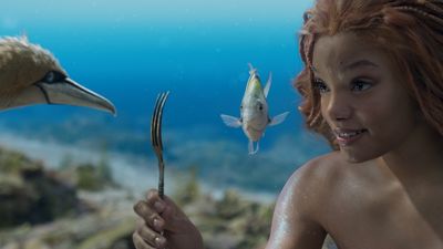 The Little Mermaid star Halle Bailey outshines seasoned co-stars Melissa McCarthy and Javier Bardem in remake lost at sea