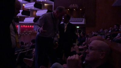 Sadiq Khan heckled by protesters at Royal Festival Hall event