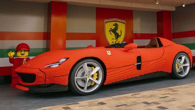 Full-Scale Lego Ferrari Monza SP1 Debuts In Denmark