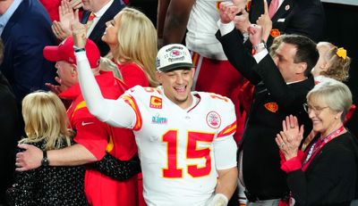 Patrick Mahomes feels less pressure while chasing greatness after winning a second Super Bowl