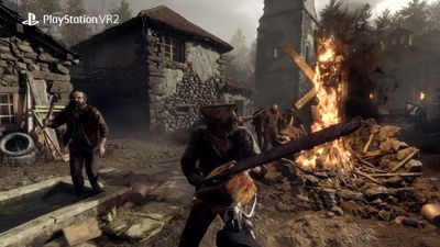 I'm not ready for Resident Evil 4 remake's chainsaw fight in PSVR 2