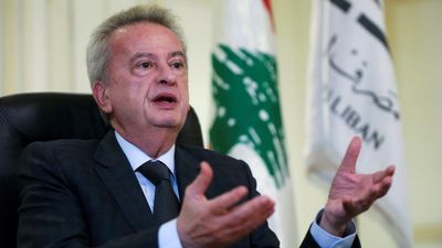 Lebanon imposes travel ban on central bank chief, blocking French arrest warrant