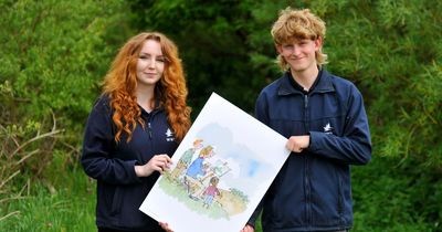 Top illustrator inspiring visitors to explore Dumfries and Galloway nature reserve