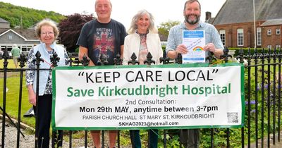 Save Kirkcudbright Hospital Action Group issues rallying cry ahead of consultation event