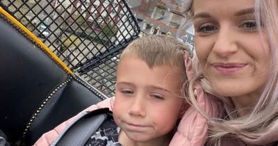 Mum 'can't sleep' after claims her son 'wasn't strapped in' on ride