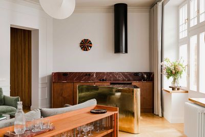 This super-chic new kitchen trend might be the solution to finding room for an island, even if you're short on space