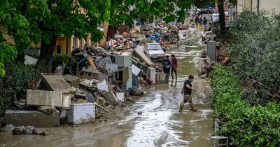 Italy floods: Mud destroys 30 tonnes of belongings as locals told 'don't touch your eyes'