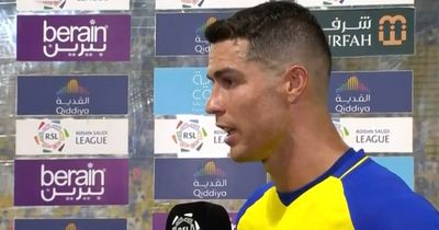 Cristiano Ronaldo makes surprising Saudi league claim and drops hint on future