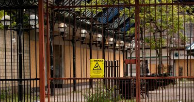 Eerie ghost shopping centre sees security beefed up following vandals' fire bid