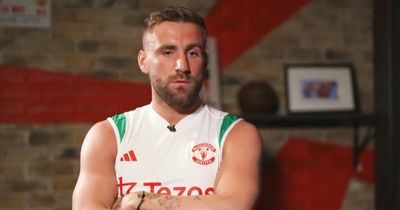 Luke Shaw sets ambitious Man Utd target amid rivals Man City's Treble bid