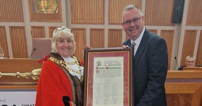 'Queen of Wigan' makes way for new mayor