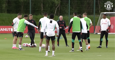 Four things spotted in Manchester United training ahead of Chelsea test including fitness boost
