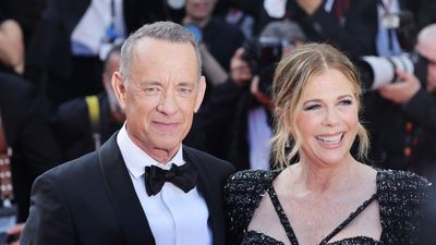 Here's what really happened in *that* tense photo of Tom Hanks and Rita Wilson on the red carpet at Cannes