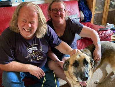 How we met: ‘My guide dog could have gone up to anyone in the pub but he picked Gayle’