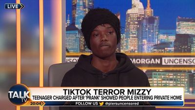Mizzy v Morgan: TikTok prankster tells Piers he was ‘just having fun’