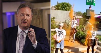 Piers Morgan brands Just Stop Oil 'thugs' for 'destroying' Chelsea Flower Show garden