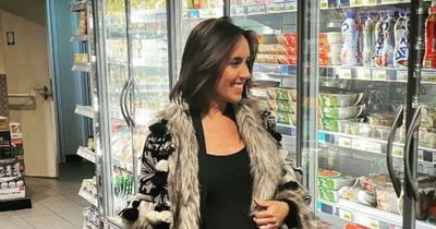 Pregnant Janette Manrara 'slays' as she asks 'is it too early' while donning mini dress in service station