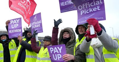 Heathrow workers strike ahead of busiest day for UK air travel since 2019