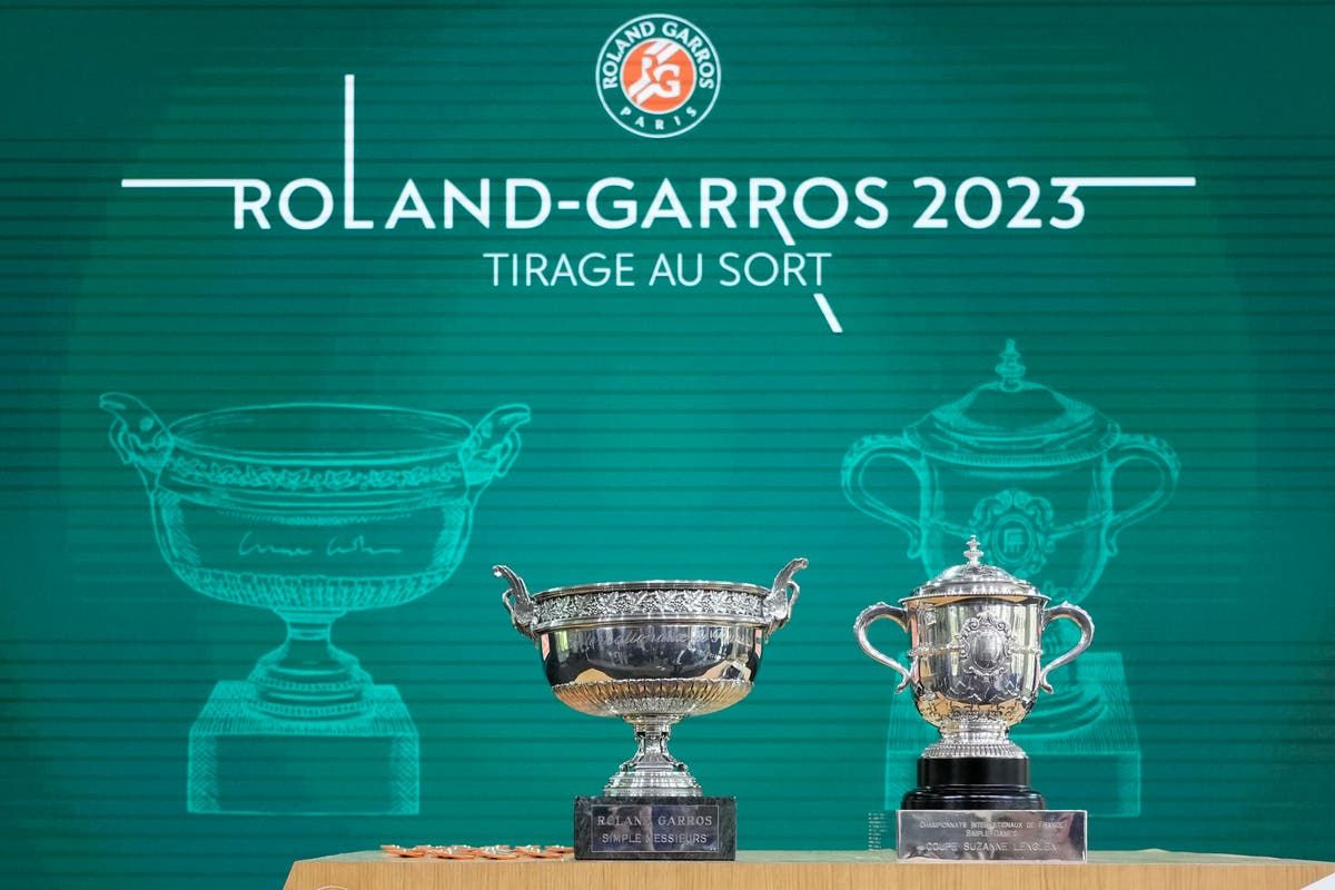 FRENCH OPEN 2023 Alcaraz, Djokovic on same half of…