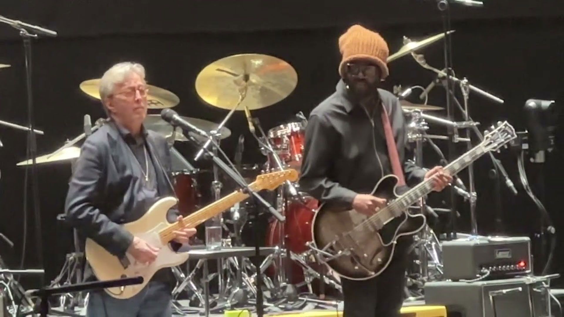 Eric Clapton and Gary Clark Jr. played Cause We’ve…