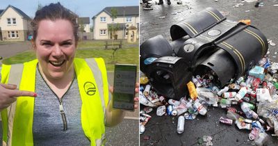 Irvine woman keeping streets clean turns trash into cash after selfless work