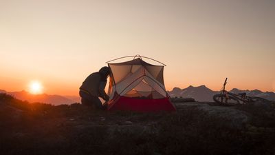 One-person tent vs bivy sack: which is ideal for a bikepacking trip?