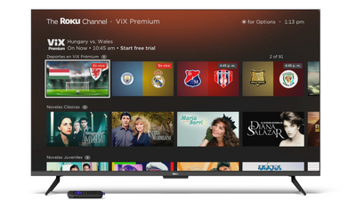 Roku Adds ViX Premium To Roster of Subscription Channels