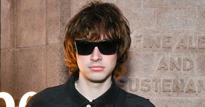 Liam Gallagher's lookalike sons mirror image of Oasis legend as they attend lavish event