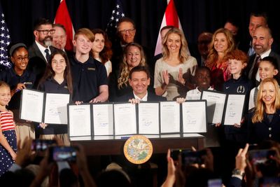 ‘Florida blueprint’: Key right-wing bills signed by Ron DeSantis