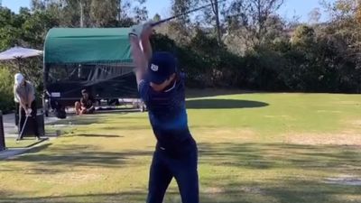Video Shows Incredible Swing Of Michael Block's Big-Hitting 17-Year-Old Son