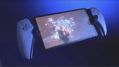 Sony's upcoming game streaming handheld looks like someone stretched a Dualsense controller out with a rolling pin