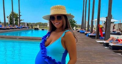 Pregnant Charlotte Dawson applauded for honesty with 'painful' issue spotted in sweet holiday snaps with son