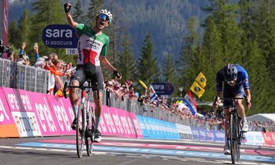 Giro d’Italia: Geraint Thomas holds firm as Filippo Zana earns home stage 18 win