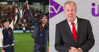 Jeremy Clarkson challenges Wrexham owners Ryan Reynolds and Rob McElhenney
