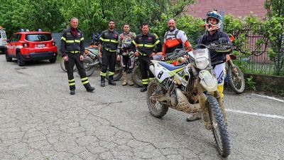 Italian Enduro Riders Are Helping Rescue Teams After The Floods