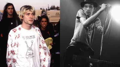 Kurt Cobain showed up to Nirvana's In Utero sessions with a chunk of the guitar Steve Albini smashed at Big Black's final show