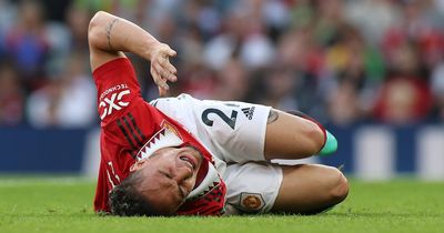 Man Utd star Antony stretchered off in tears after devastating injury vs Chelsea