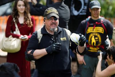 Stewart Rhodes, the Texas-based leader of the Oath Keepers militia, given 18 years in prison for sedition